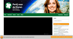 Desktop Screenshot of noordbrabant.partijvoordedieren.nl