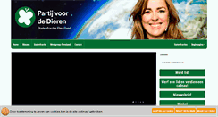 Desktop Screenshot of flevoland.partijvoordedieren.nl